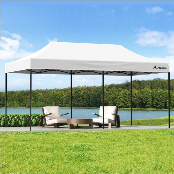 ALFORDSON 3x6m Gazebo ALFORDSON Pop Up Tent Wedding Canopy White