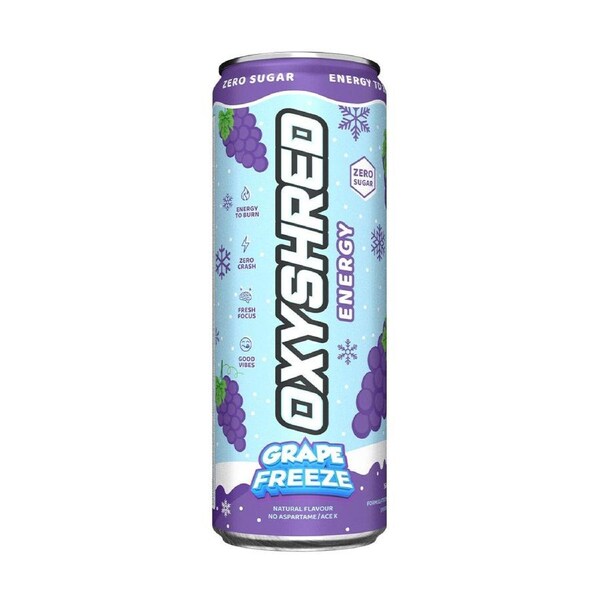 Oxyshred Grape Freeze 355ml x 12