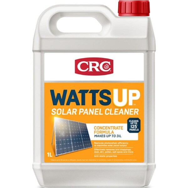 Crc Solar Panel Cleaner 1L Concentrate Cleaning Solution Maintenance Cell