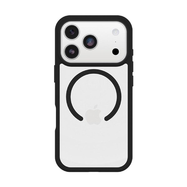 OtterBox React MagSafe Mobile Phone Case for iPhone 17 Pro Black Crystal