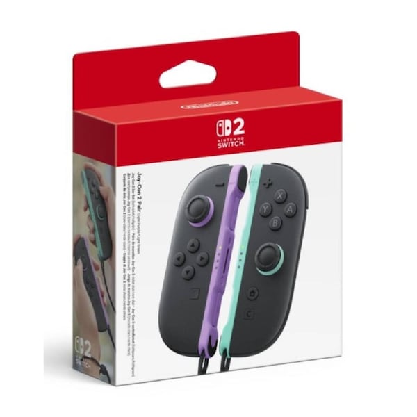 Nintendo Switch 2 Joy-Con 2 Pair Light Purple/Light Green Controller