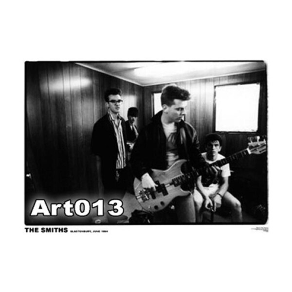 Music Smiths Glastonbury Festival 1984 Euro Wall Art Poster Decoration 81x60cm