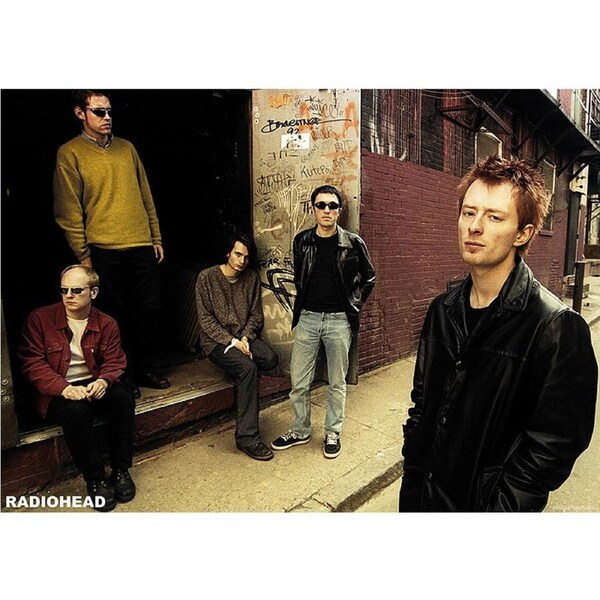 Music Radiohead Euro Wall Art Poster Room Decoration 81x60cm