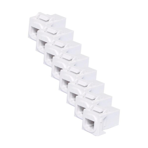 8PK Dual Cat6 Mechanism Socket Rj45 Joiner Suits Clipsal Pk4555 Network RJ45
