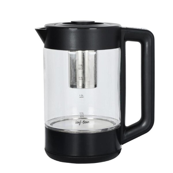 Leaf & Bean Electric Glass Infusion Digital Kettle 1.8L