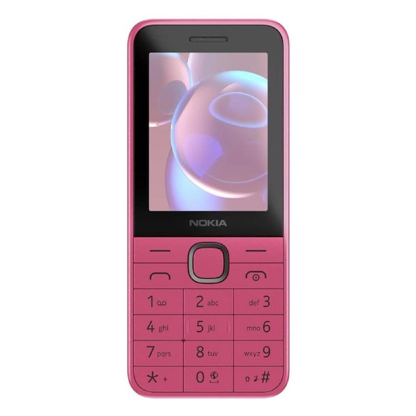 Nokia 225 4G (Dual Sim, Keypad, 2024) - Pink Pink