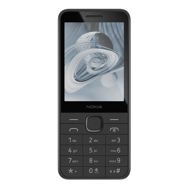 Nokia 215 4G (Dual Sim, Keypad, 2024) - Charcoal Black
