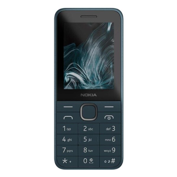 Nokia 225 4G (Dual Sim, Keypad, 2024) - Dark Blue Blue