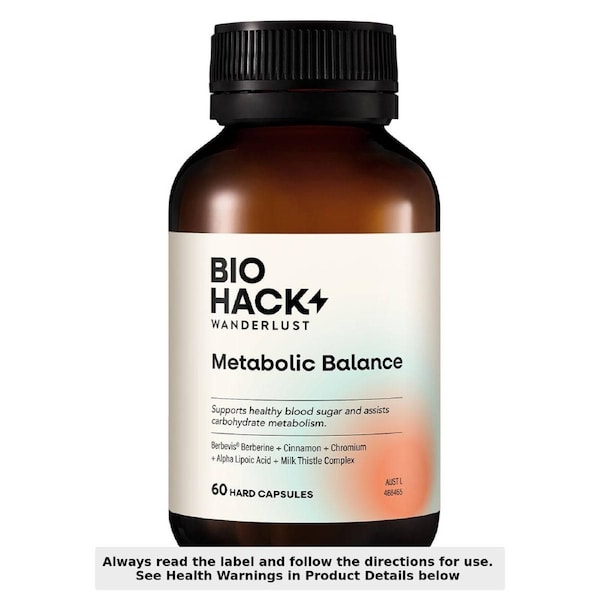 BioHack Wanderlust Metabolic Balance 60 Capsules