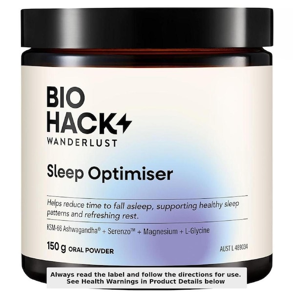 BioHack Wanderlust Sleep Optimiser Powder 150g