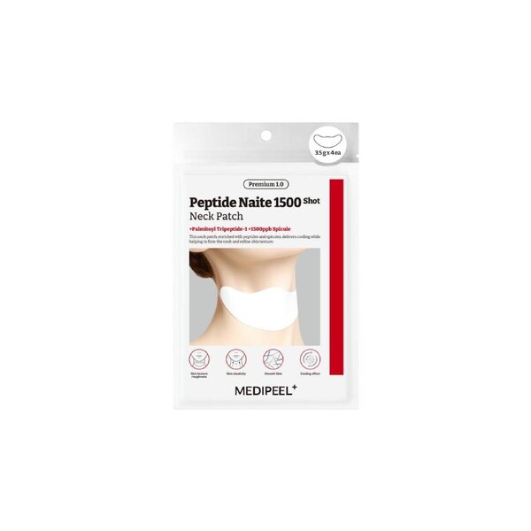 Premium Peptide Naite 1500 Shot Neck Patch 4pc