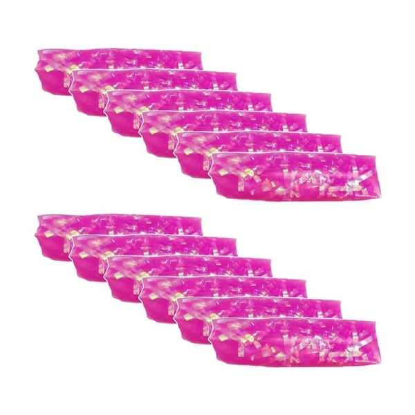 12PK Braz Water Snake Tube Outdoor Play Pool Toy 20x5cm Multi Colour Assorted