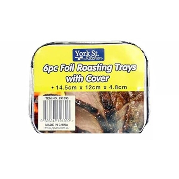 Ozoffer Takeaway Container BBQ Roasting Tray FOIL FOOD CONTAINER WITH LID