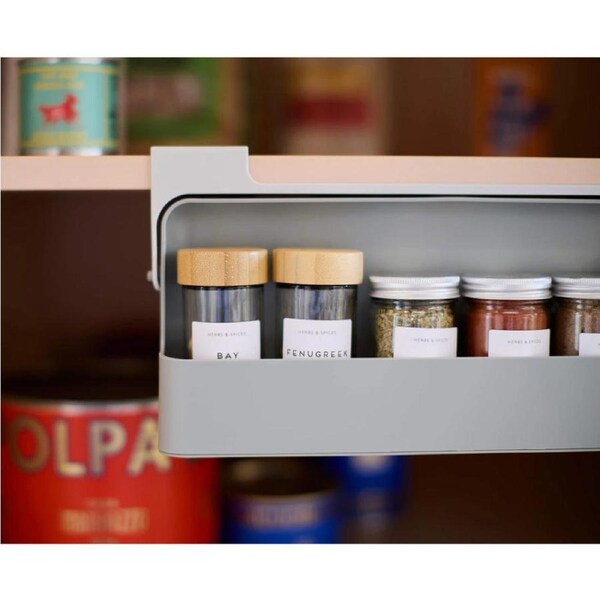Joseph Joseph CupboardStore Under Shelf Spice Rack Stone