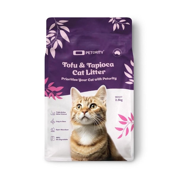 PETORITY Tofu & Tapioca Cat Litter (2.5KG)