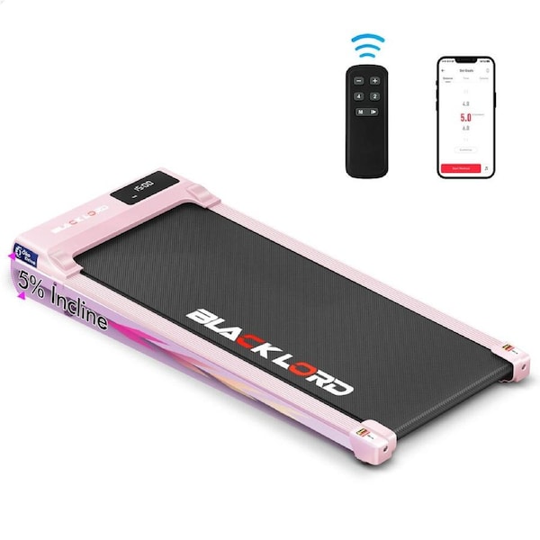 BLACK LORD Treadmill Walking Pad Incline Pink