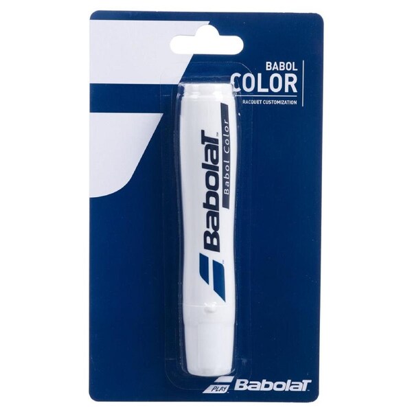 Babolat Tennis String Stencil Ink Pen in White
