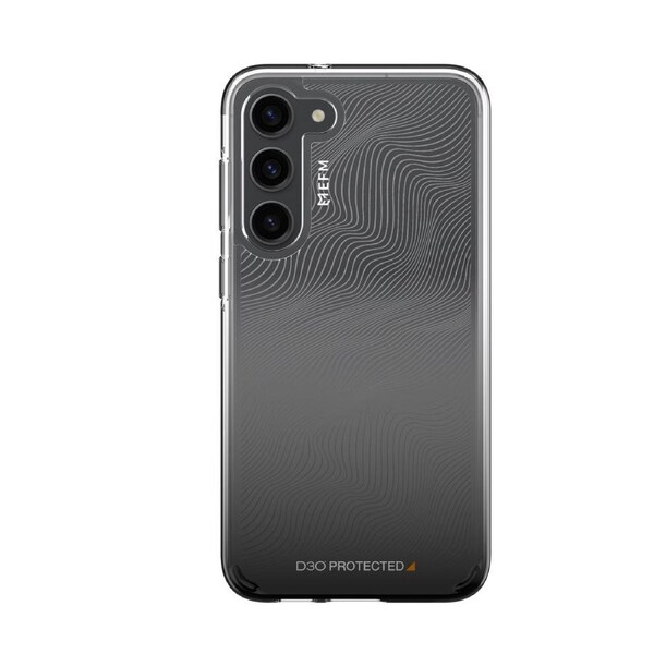 EFM Aspen Case - Galaxy S23+ - Black Transparent [EFCDUAE283BLA]
