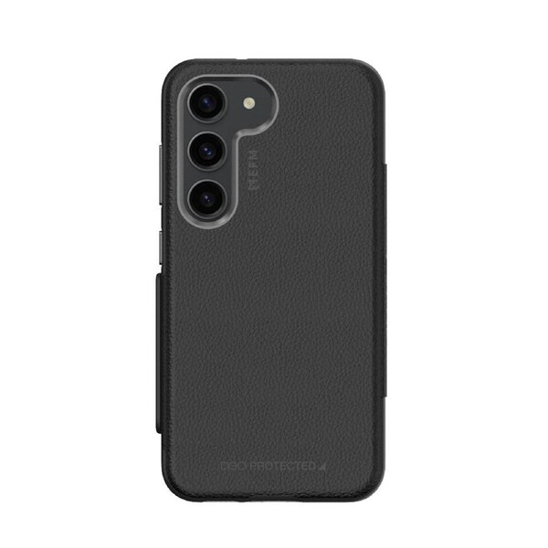 EFM Monaco Case - Galaxy S23+ - Black / Space Grey [EFCFLAE283BLA]