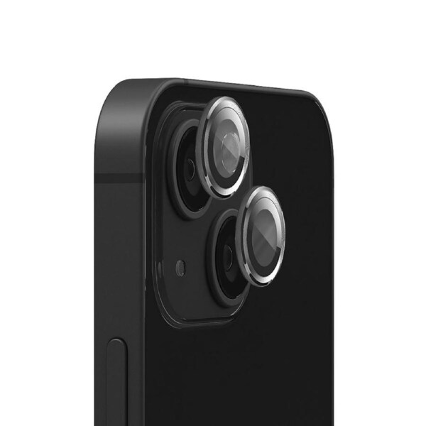 EFM Camera Lens Protector - iPhone 15 & iPhone 15 Plus - Carbon [EFSGCLAE6057CBN]