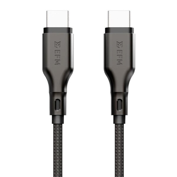EFM USB-C to USB-C Essential Power 2M Cable - Black [EFCAE2U990BLA]