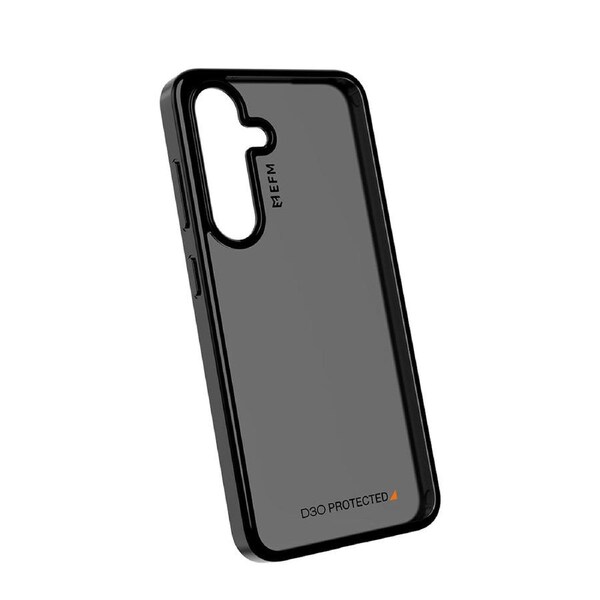 EFM EFM Manhattan Case Armour with D3O BIO - For New Galaxy 2024 6.6 - Clear / Black [EFCMASG287SMB]