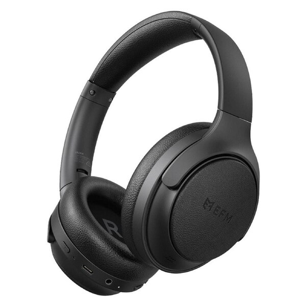 EFM EFM Austin Studio Lite Over Ear Headphones - With ANC and 50hrs playback - [EFAOEAL955BLA]
