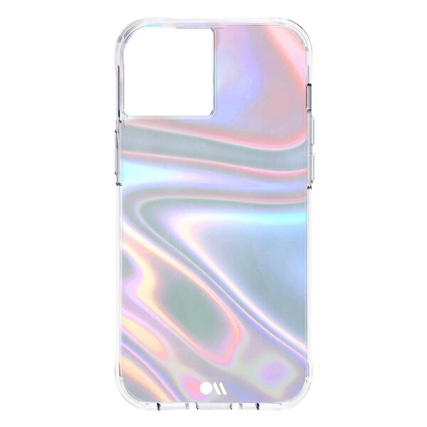 Case-Mate Soap Bubble Case Antimicrobial - For iPhone 13 (6.1") - Iridescent [CM046724]