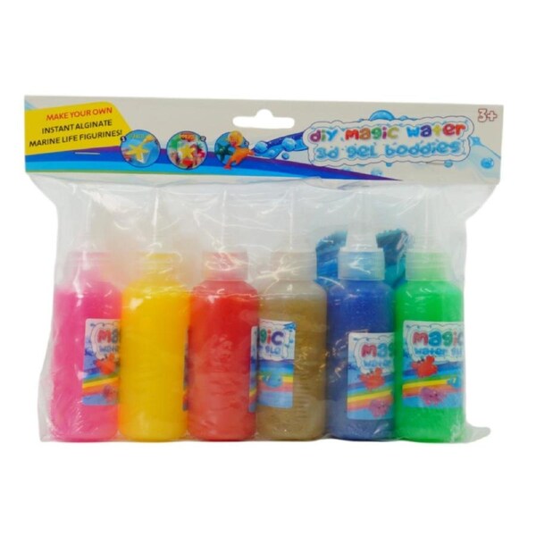 DIY Magic Water 3D Gel Buddies 14 Piece Refill Pack