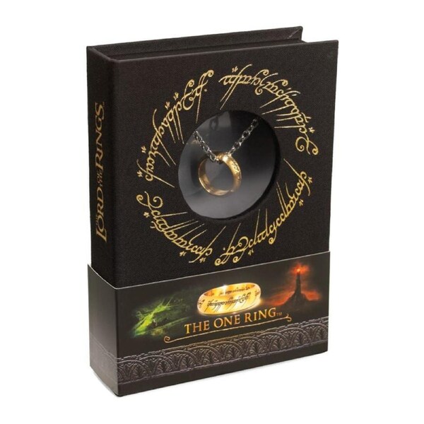 The Lord of the Rings The One Ring on Chain Replica
