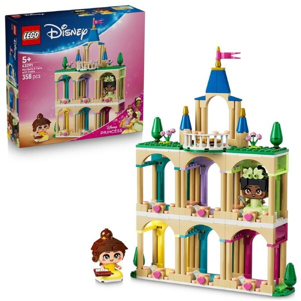 LEGO Disney: Princess Mini Belle and Tiana with Castle (43291)