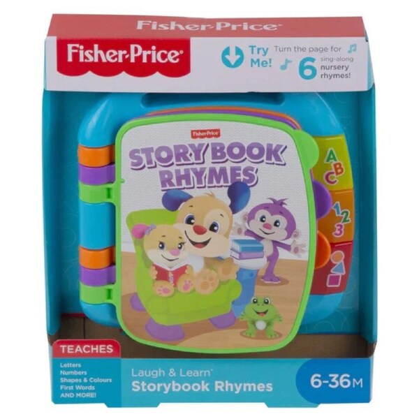 Fisher-Price Laugh and Learn Storybook Rhymes Blue