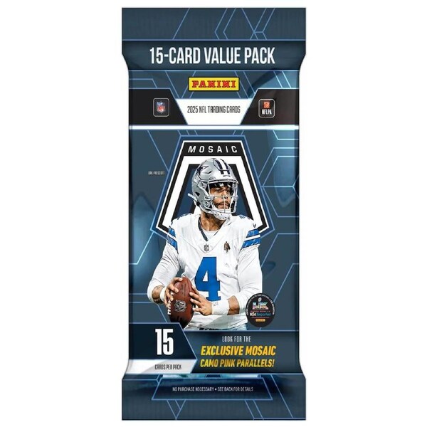 Panini NFL 2025 Mosaic Football Fat Pack