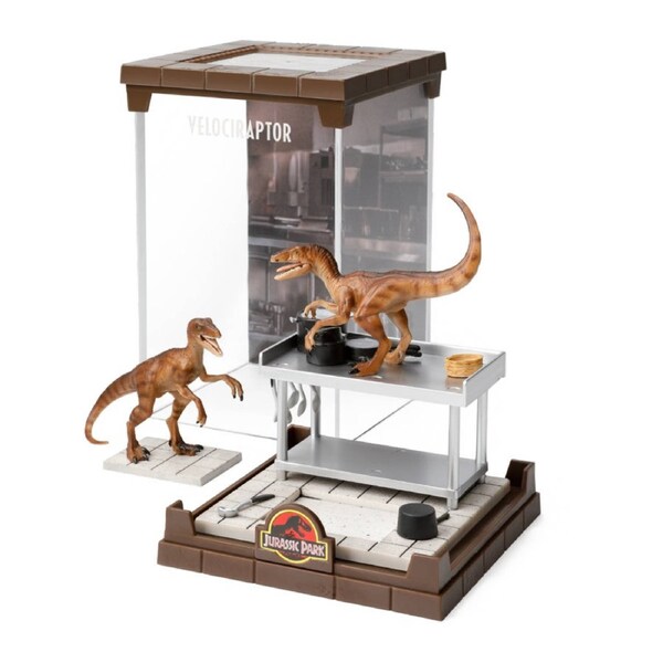 Jurassic Park Velociraptor Diorama