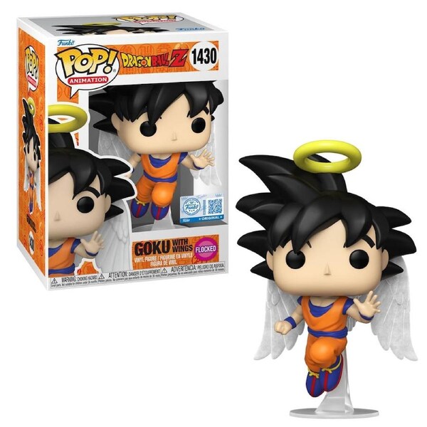 Dragon Ball Z Goku with Wings (Flocked) US Exclusive Funko POP! Vinyl