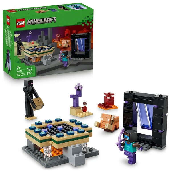 LEGO Minecraft: Nether and End Portal Journey (21584)