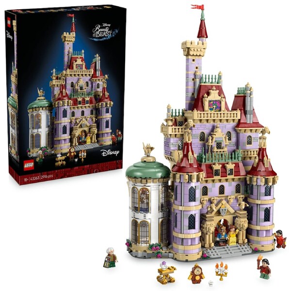 LEGO Disney Beauty and the Beast Castle (43263)
