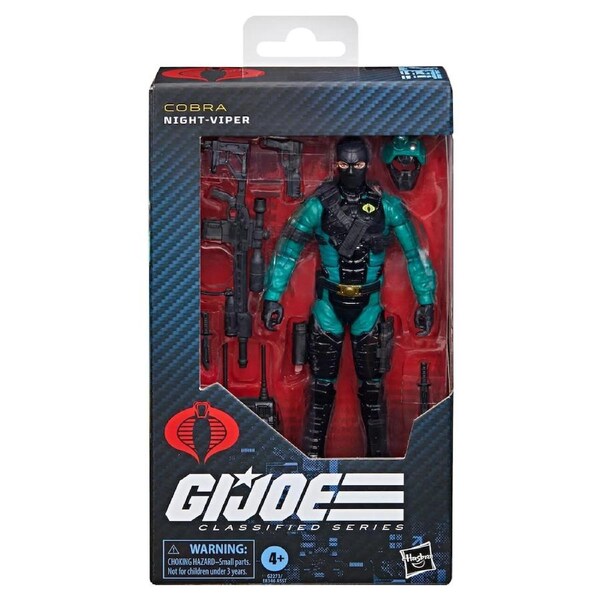 G.I. Joe Classified Series: #187 Night-Viper Action Figure