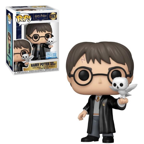 Harry Potter Harry Potter with Hedwig Funko POP! Vinyl