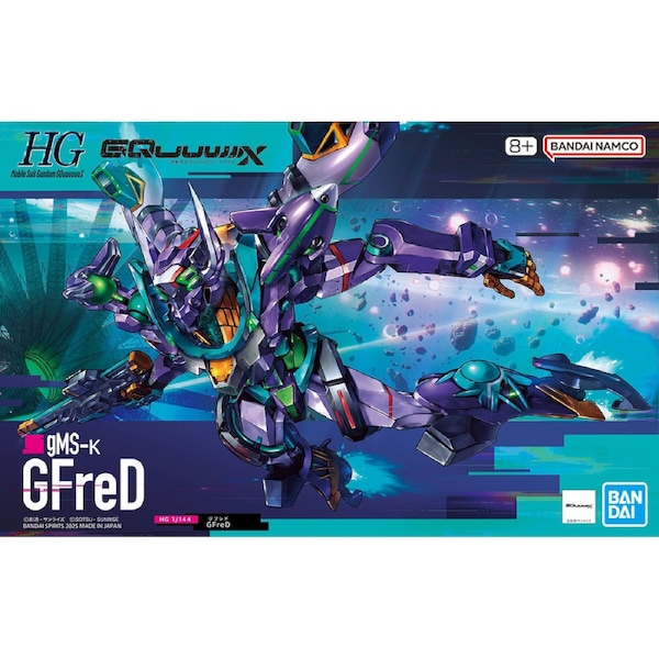 Bandai Gundam HG gMS-K GFreD 1/144 Model Kit