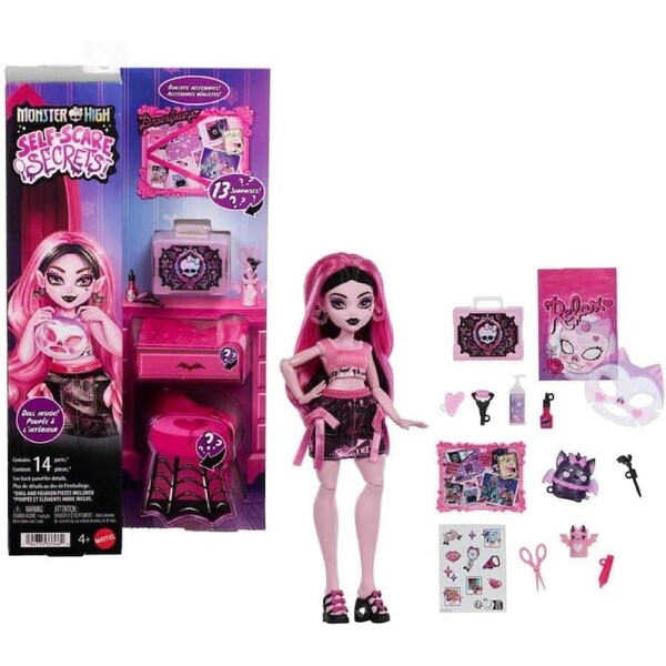 Monster High Self-Scare Secrets Draculaura Doll