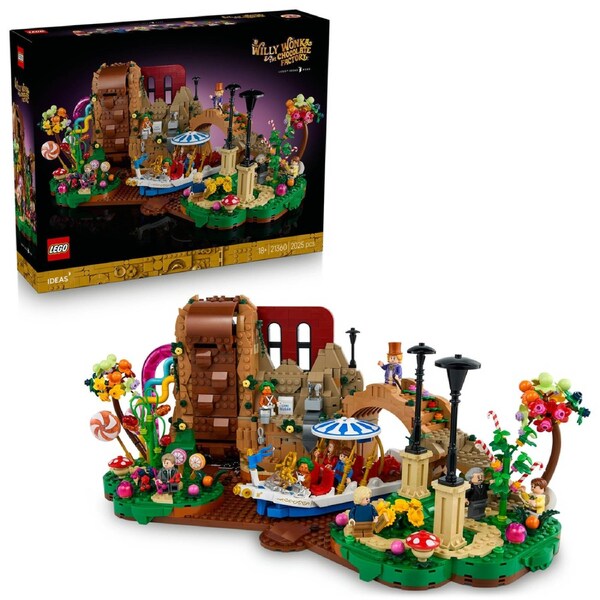 LEGO Ideas Willy Wonka and The Chocolate Factory (21360)