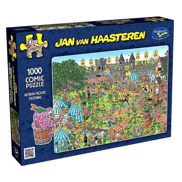 Jan Van Haasteren Robin Hood Festival 1000 Piece Jigsaw Puzzle