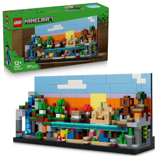 LEGO Minecraft: Mini Biomes (21589)