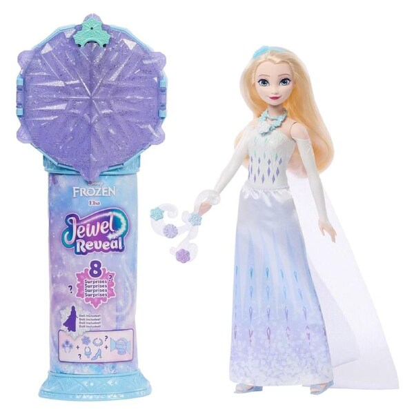Disney Frozen Jewel Reveal Elsa Fashion Doll