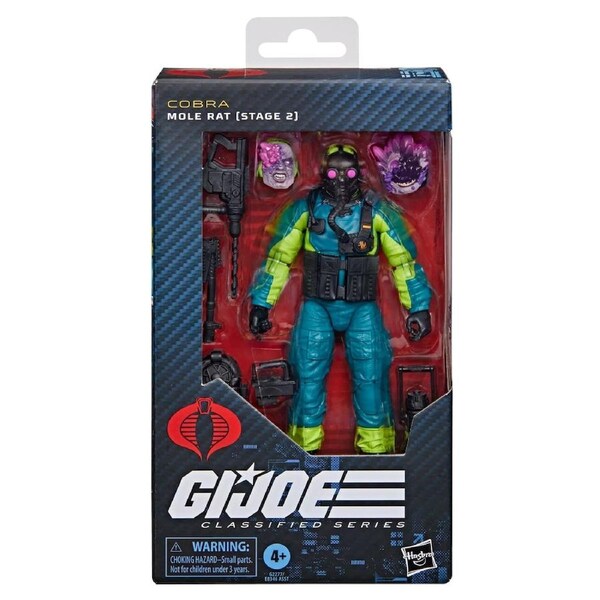 G.I. Joe Classified Series: #190 Mole Rat (Stage 2) Action Figure