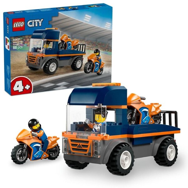 LEGO City: Motorcycle Transporter (60491)