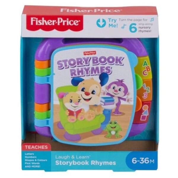 Fisher-Price Laugh and Learn Storybook Rhymes Purple