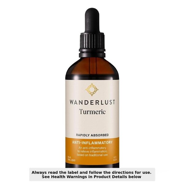 Wanderlust Turmeric Drops 90ml