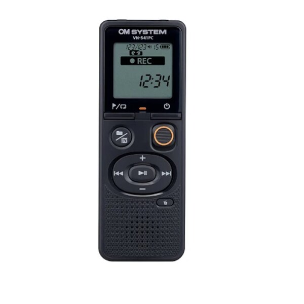 OM SYSTEM VN-541PC-E1-BLK Digital Voice Recorder